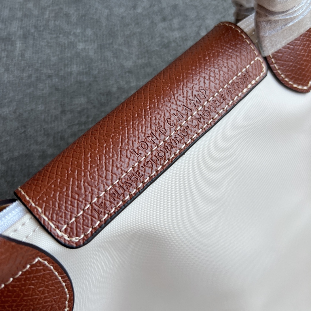 Longchamp 中号纸片白