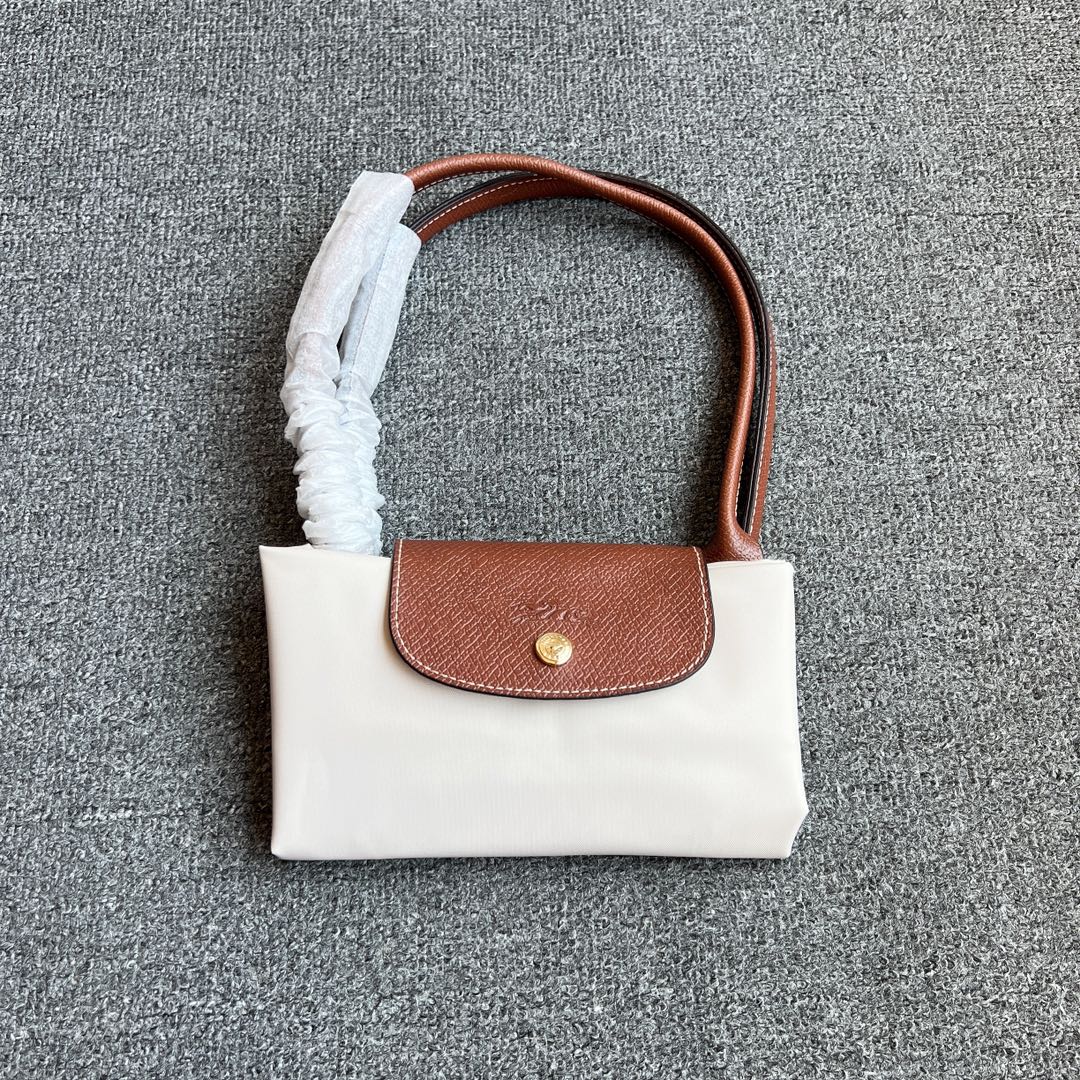 Longchamp 中号纸片白