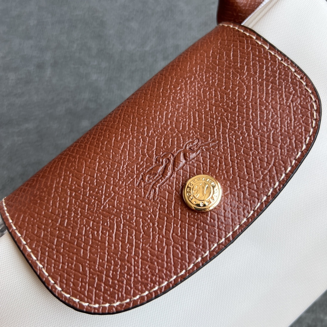 Longchamp 中号纸片白