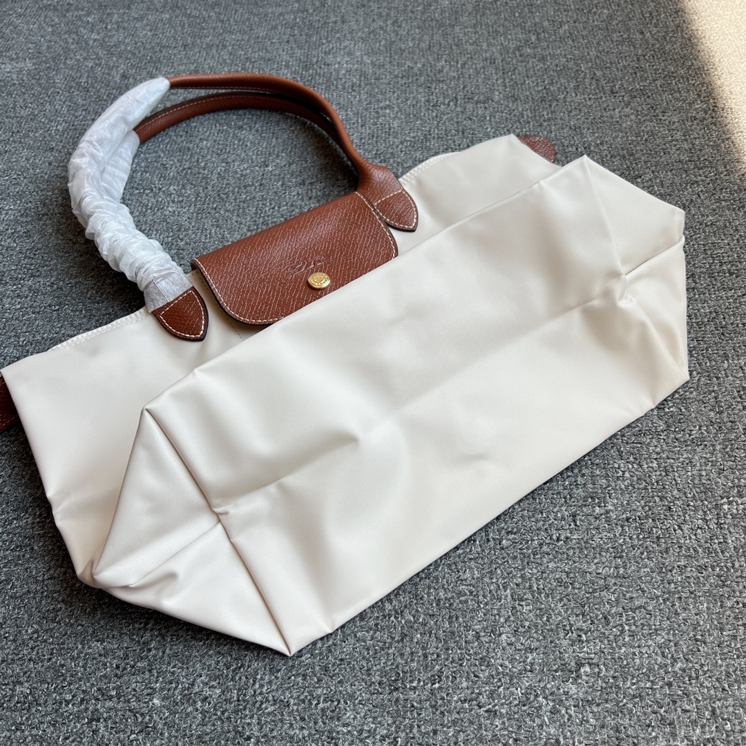 Longchamp 中号纸片白