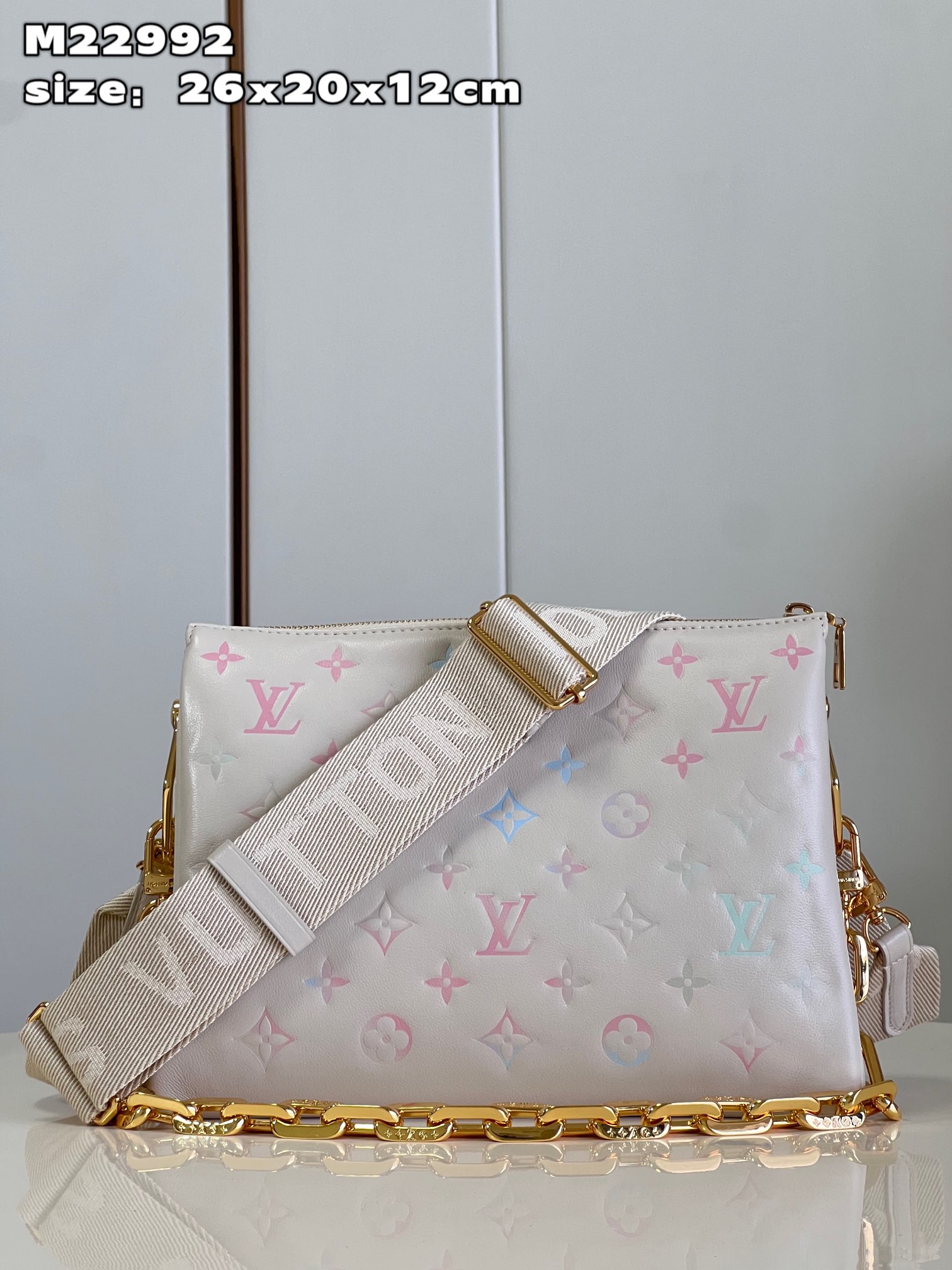 Louis Vuitton LV Coussin Bags Handbags Sheepskin Chains M22992