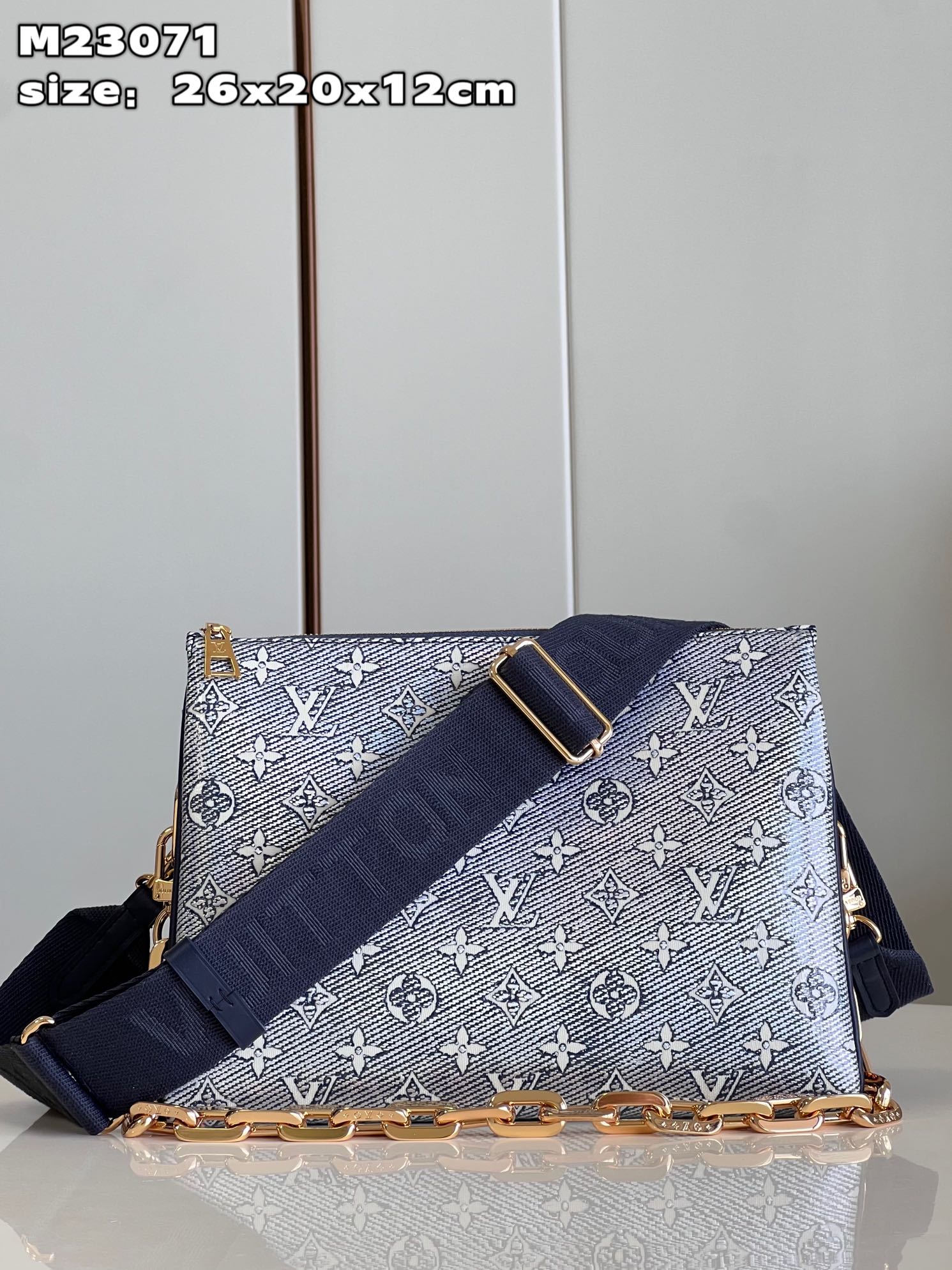 Louis Vuitton LV Coussin Bags Handbags Fabric Sheepskin Chains M23071