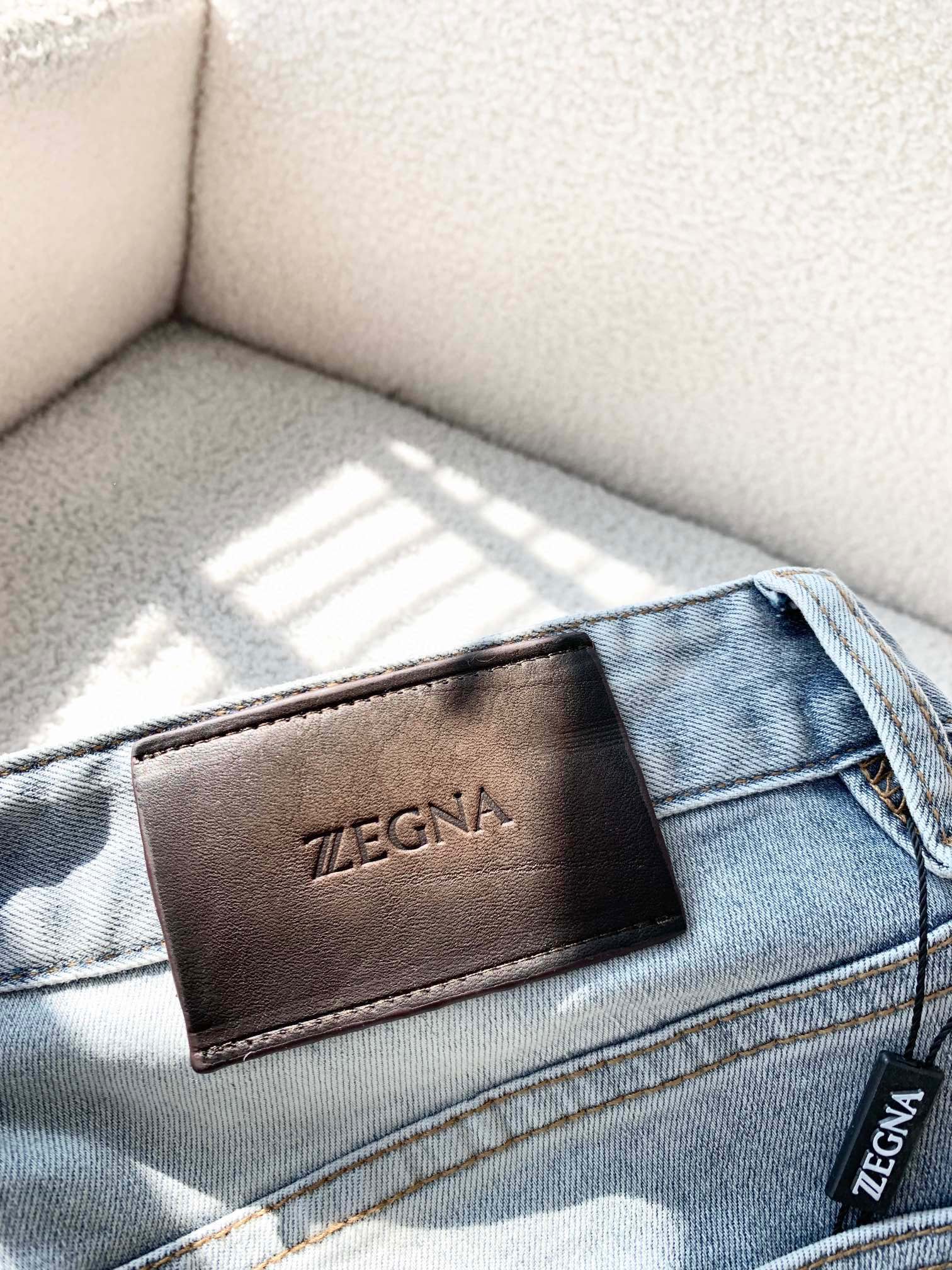 Zegna 杰尼亚 2023春夏新款男士休闲牛仔裤,压轴的渠道货出现了 9