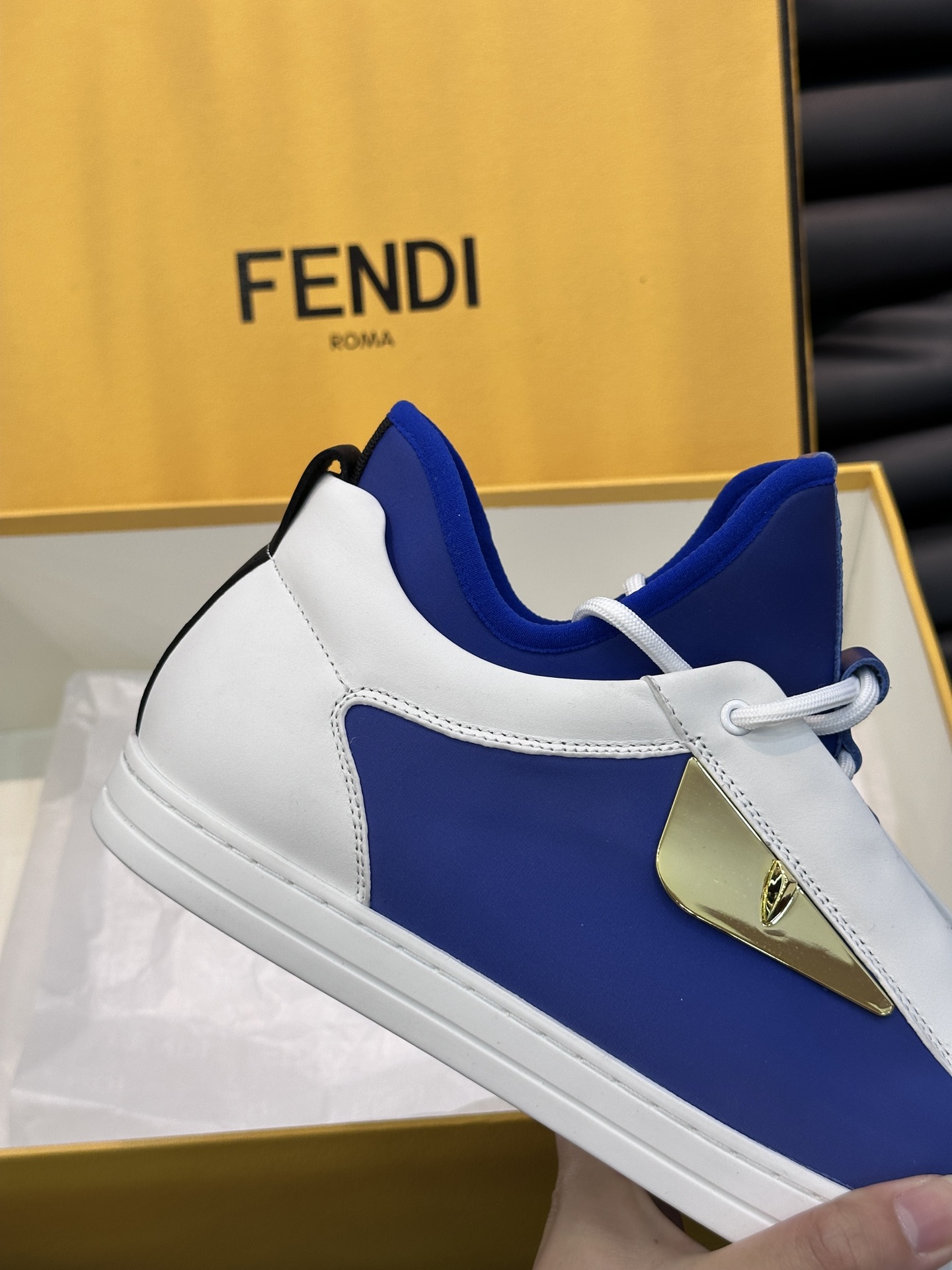 Fend*男士高端运动休闲鞋高品质精