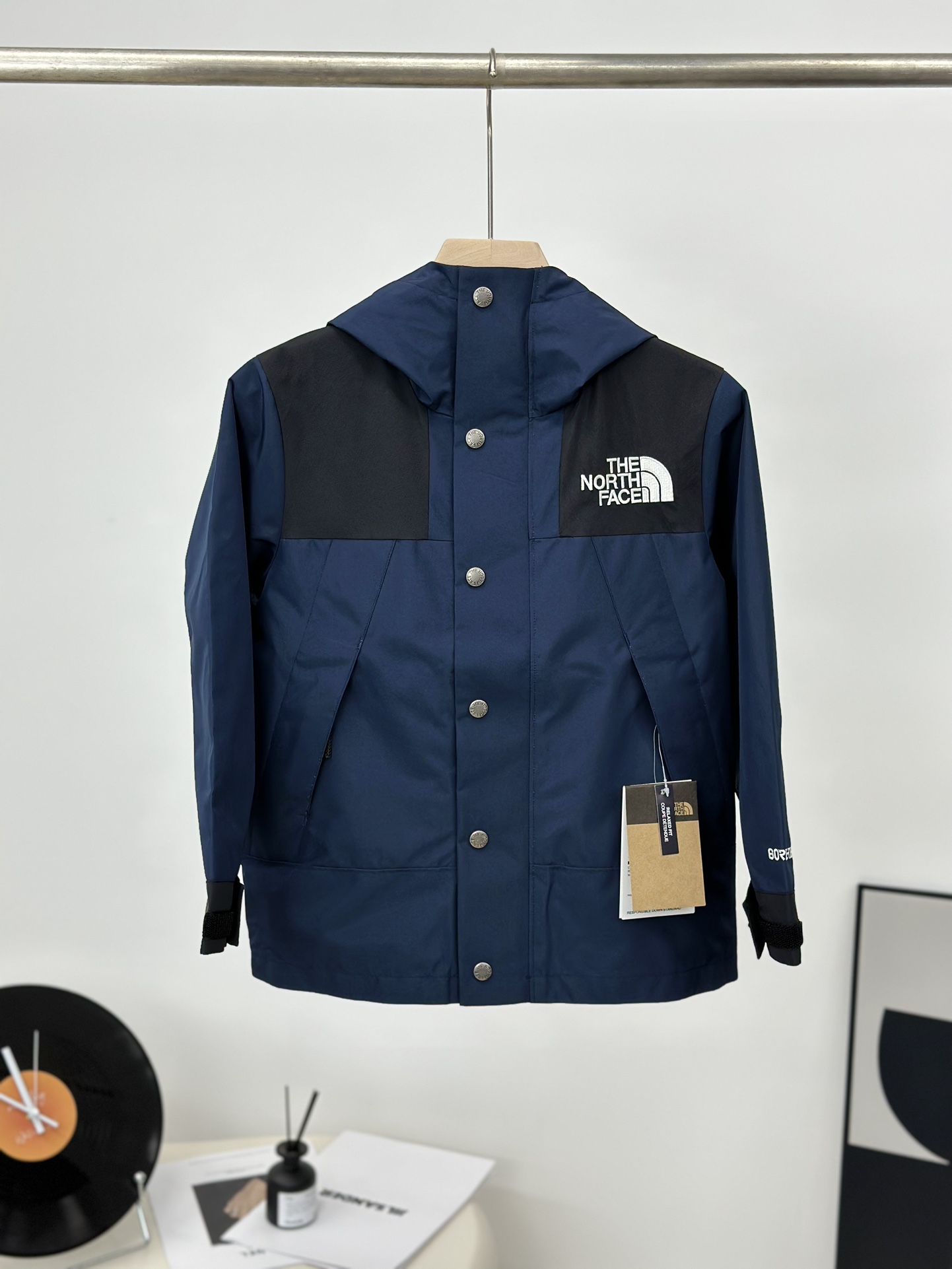 𝐓𝐡𝐞 𝐍𝐨𝐫𝐭𝐡 𝐅𝐚𝐜𝐞 𝟏𝟗𝟗𝟎 -北面儿童冲锋衣 藏青色-选品中心