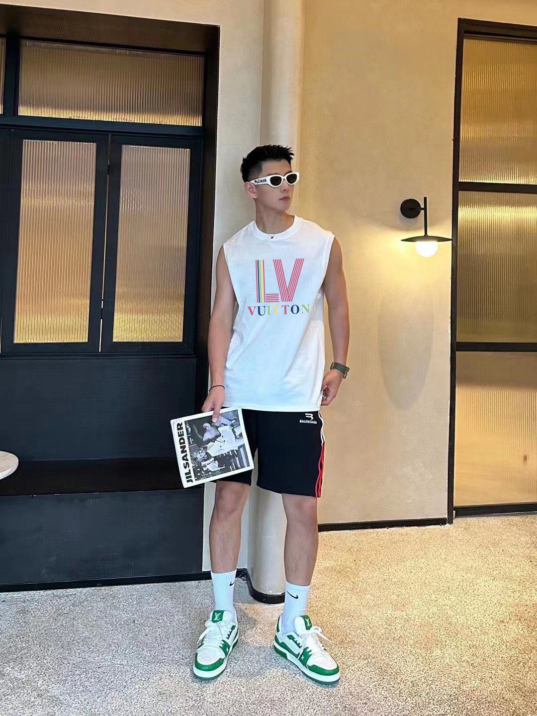 路易威登 Louis Vuitton 高定典藏名品高定成衣时装外套连衣裙衬衫T恤 #C3E2C998 4