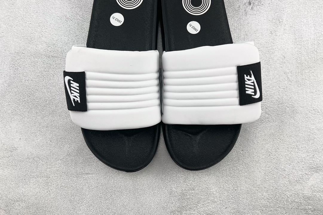 Nike Offcourt Adjust Slide Black and White DQ9624-100