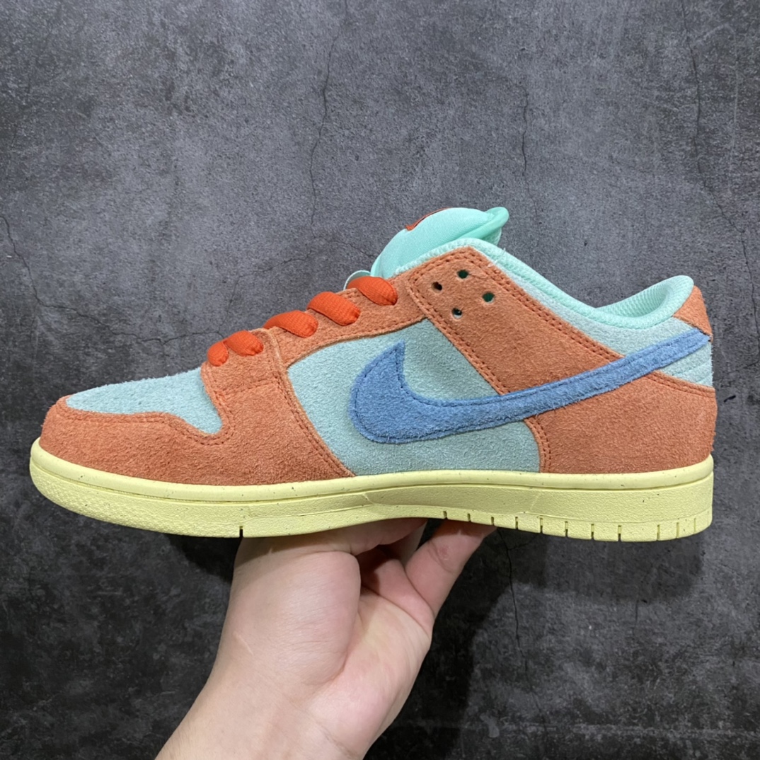 GT version Nk SB Dunk ”Noise Aqua” Tropical Fruit Pie Dunk Series Retro Low-top Casual Skateboard Shoes DV5429-800