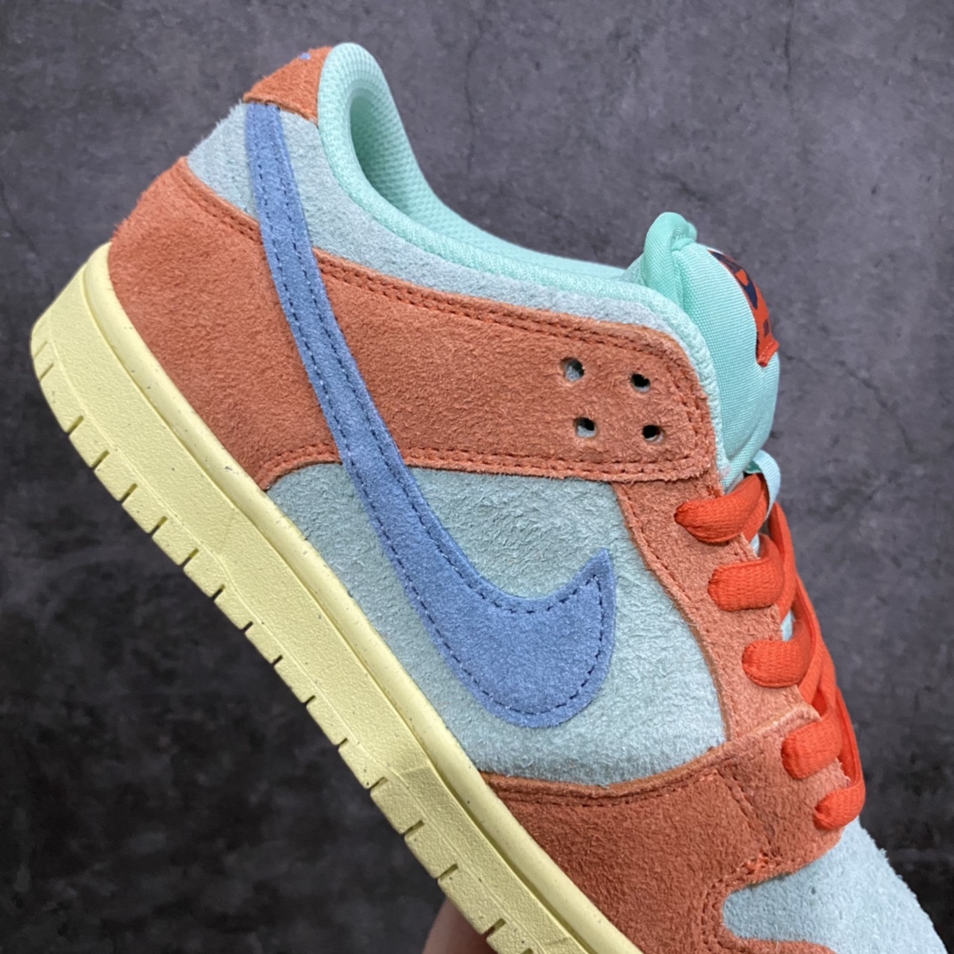 GT version Nk SB Dunk ”Noise Aqua” Tropical Fruit Pie Dunk Series Retro Low-top Casual Skateboard Shoes DV5429-800