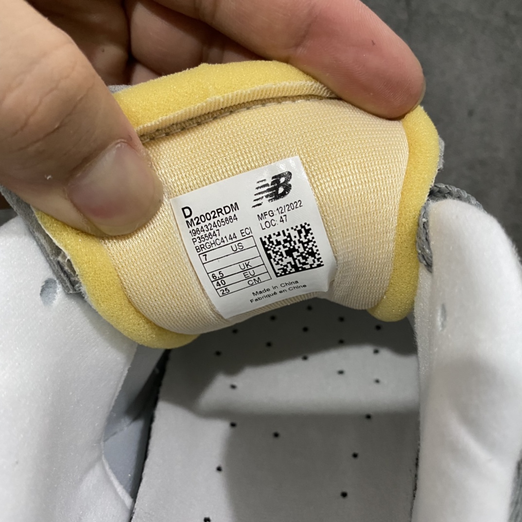 图片[6]-【总裁版本】New Balance NB 2002R 灰色 货号：M2002RDMn目前细节鞋型是市售以来出的最正的批次n原材料打造 正确组合大底 完美还原原鞋 尺码：36-46.5-莆田鞋批发中心