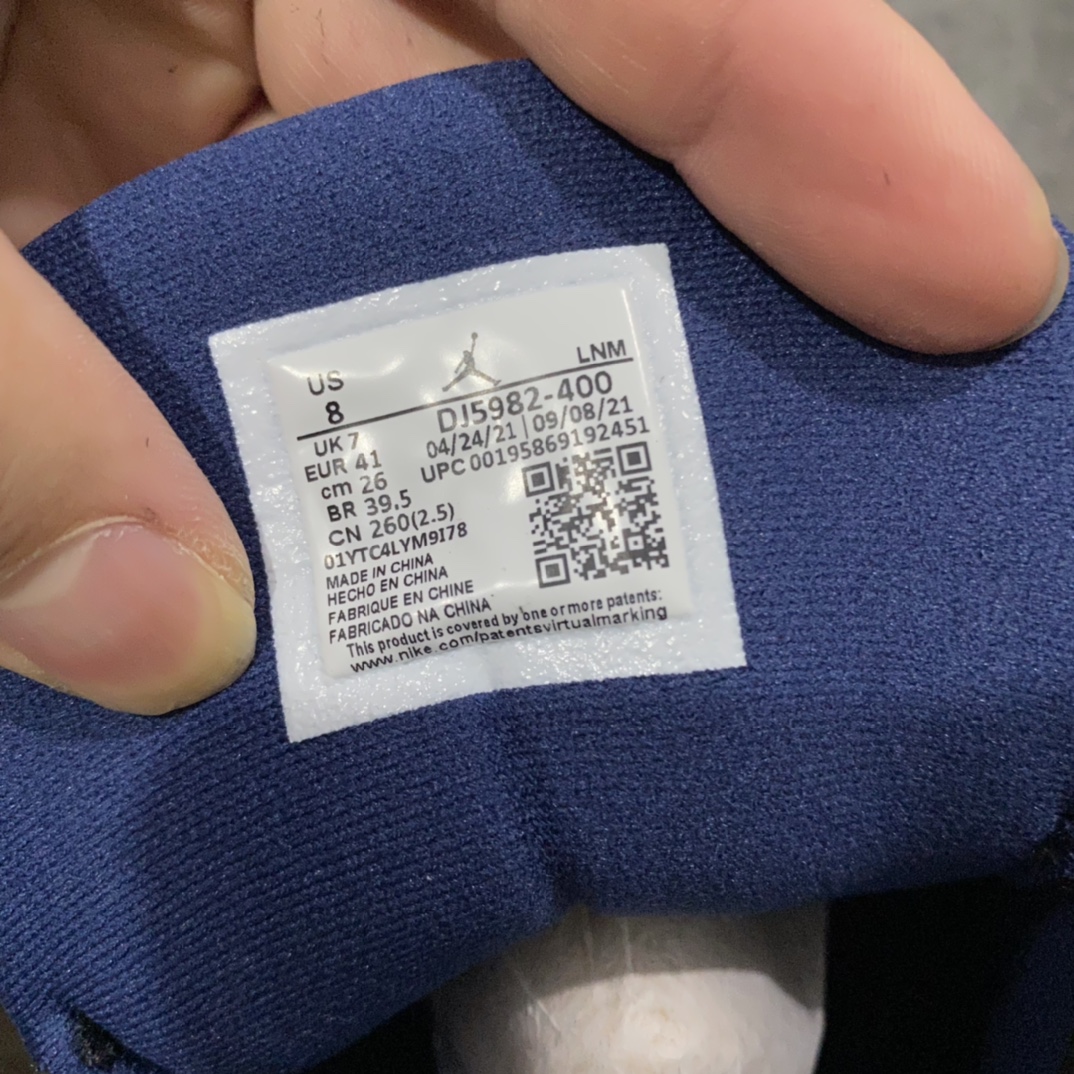 图片[5]-【莞产纯原】Air Jordan AJ13海军蓝 黑蓝DJ5982-400n市售最强版 全鞋使用原材料打造n完美鞋型 原厂3D变色猫眼 刺绣针车皮料 用料细节全部拉满档位n高价零售首选版本💪🏻 尺码：40-47.5-莆田鞋批发中心