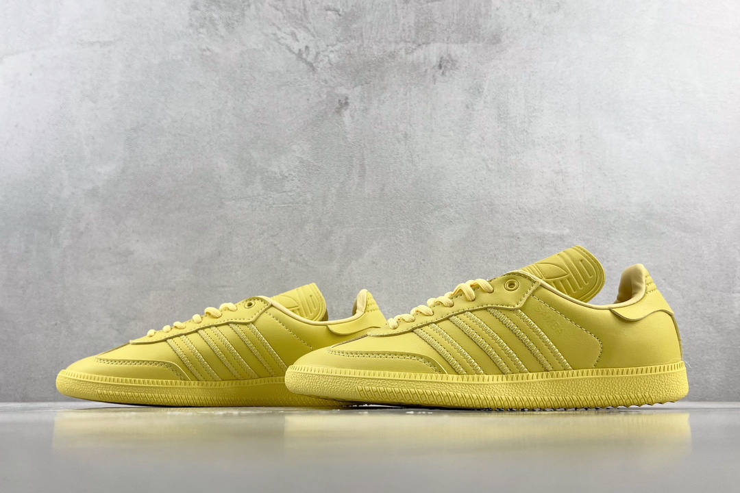 Pharrell Williams x adidas originals Samba Humanrace Pharrell Yellow IE7292