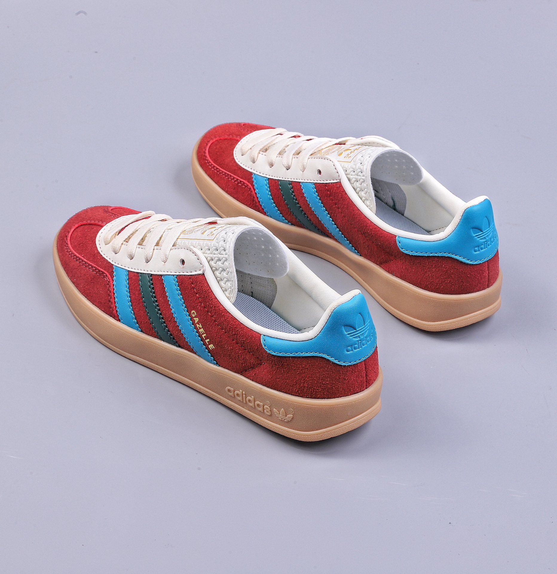 YH adidas originals Gazelle Indoor version with red upper IG4996