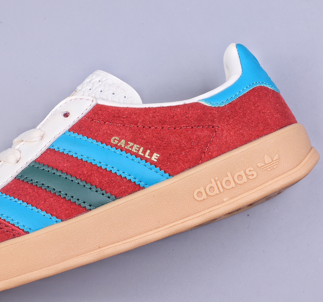 YH adidas originals Gazelle Indoor version with red upper IG4996