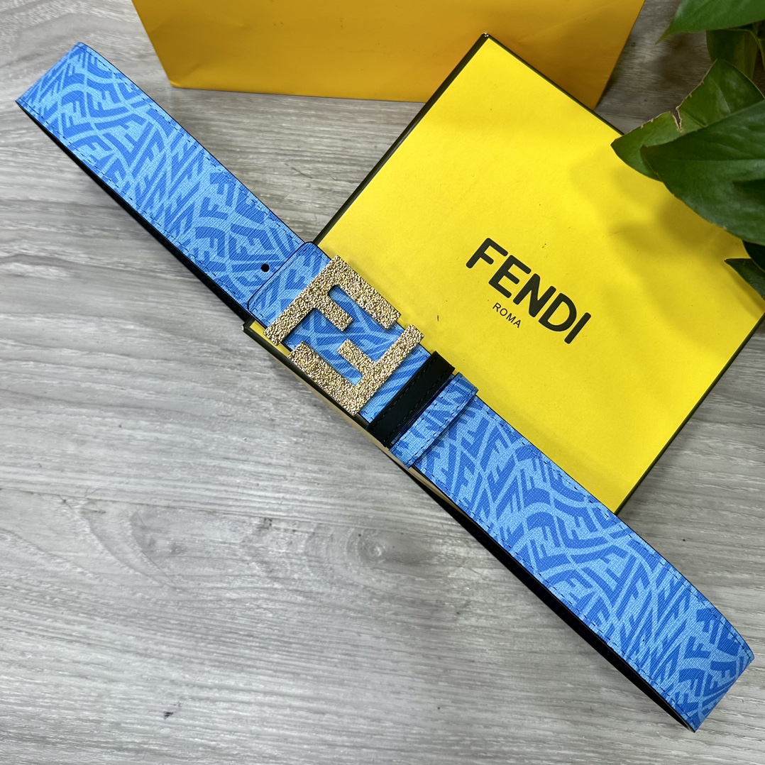 FENDI芬迪专柜同款宽4.0CM双