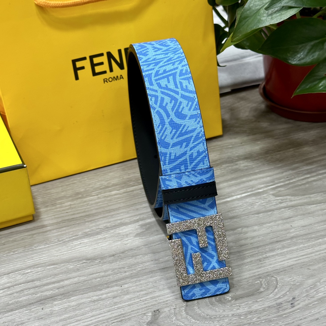 FENDI芬迪专柜同款宽4.0CM双