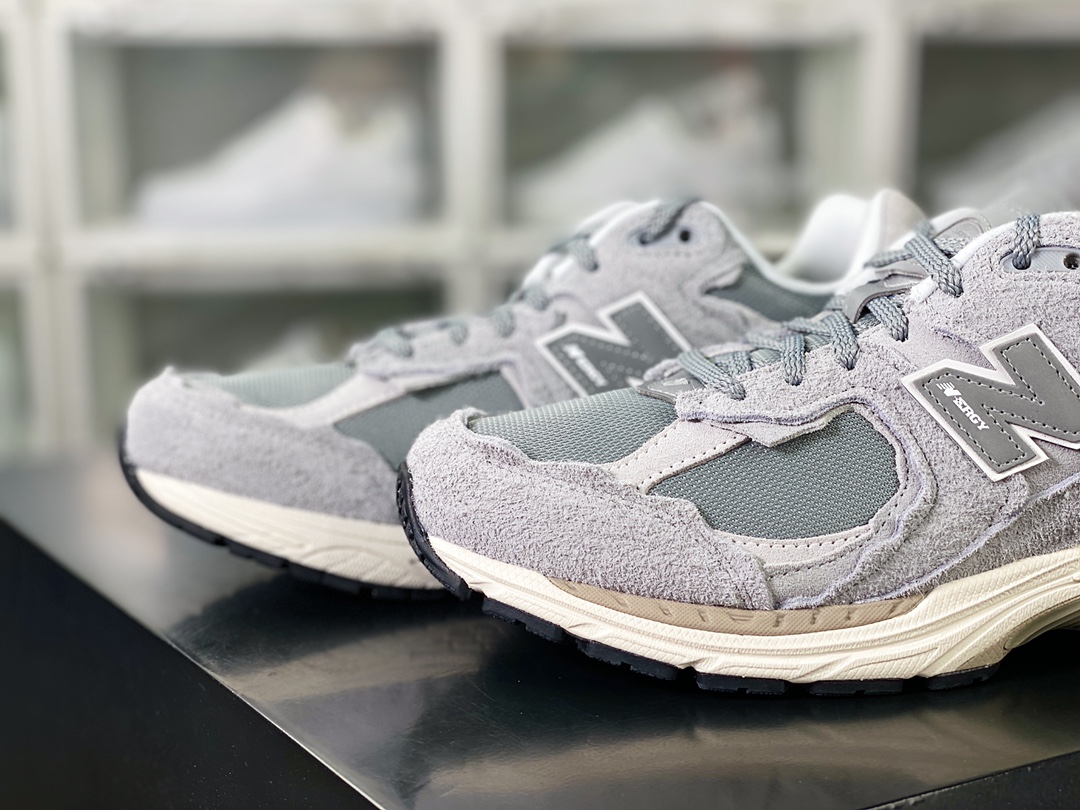 320 New Balance 2002R”Grey”系列低帮复古老爹风休闲运动慢跑鞋“奶灰米黄”M2002RLN