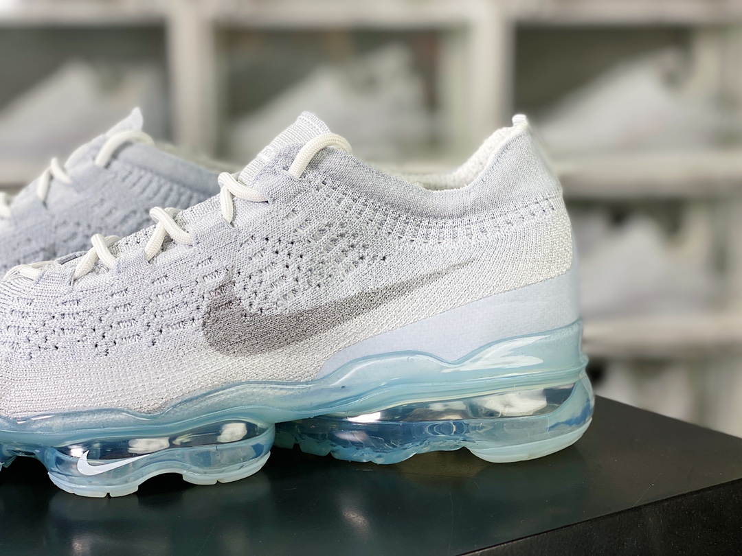 Air VaporMax 2023 Flyknit FK”Pure Platinum”2023款慢跑鞋“白银冰蓝底”DV1678-002