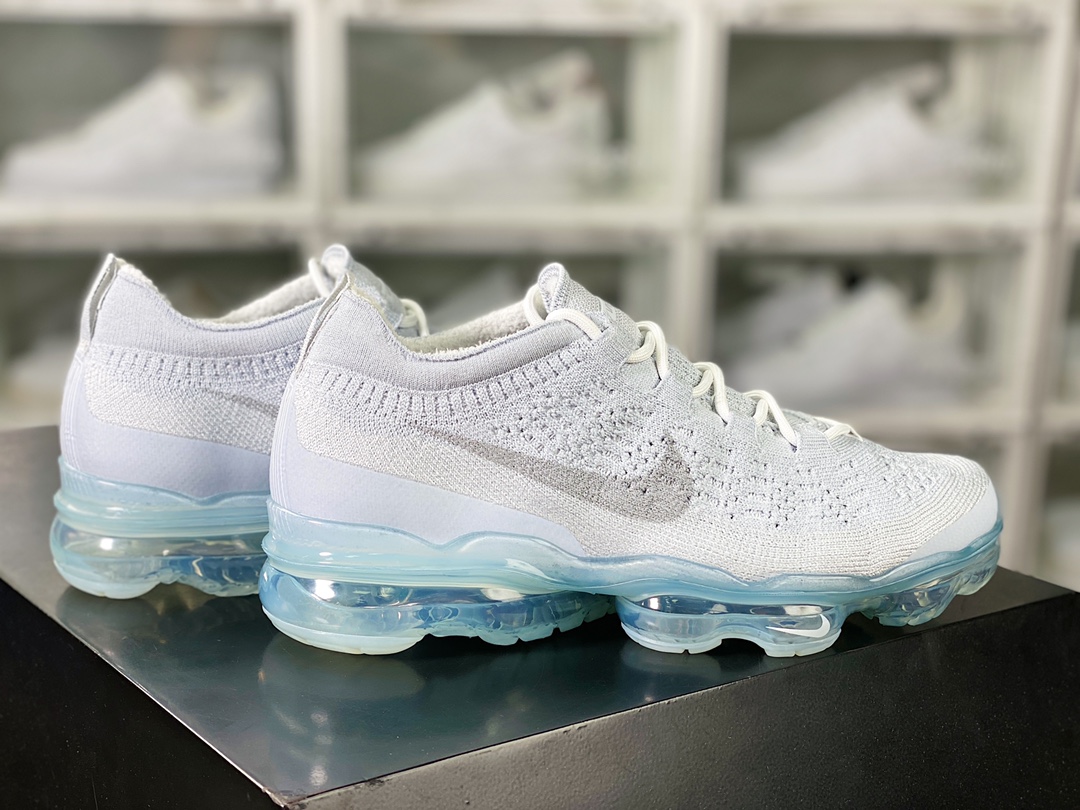 Air VaporMax 2023 Flyknit FK”Pure Platinum”2023款慢跑鞋“白银冰蓝底”DV1678-002