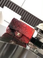 Chanel Classic Flap Bag AAAAA
 Crossbody & Shoulder Bags Red All Steel Sheepskin Mini