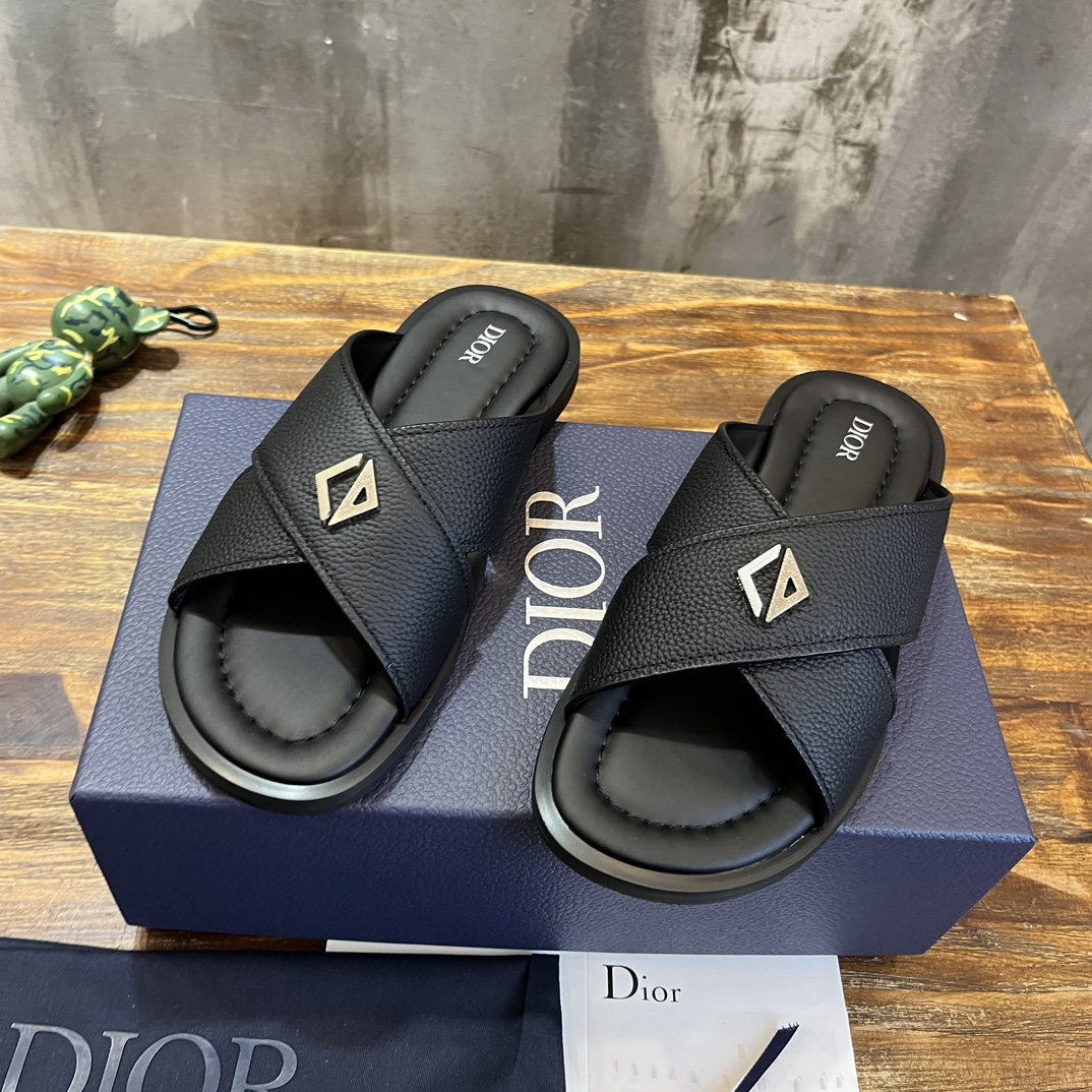 Dior DIOR迪奥 长青 男士休闲拖鞋 正确高版本 高端舒服