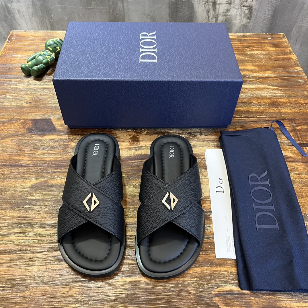 Dior DIOR迪奥 长青 男士休闲拖鞋 正确高版本 高端舒服