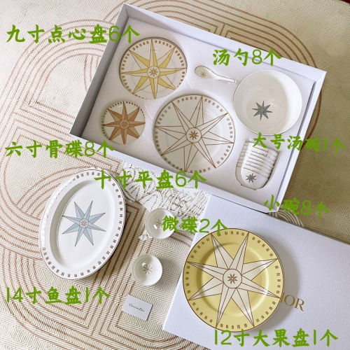 Dior Rose Des Vents 41-Piece Dinnerware Set | Elegant Porcelain Dining 1 Dior Rose Des Vents 41-Piece Dinnerware Set | Elegant Porcelain Dining