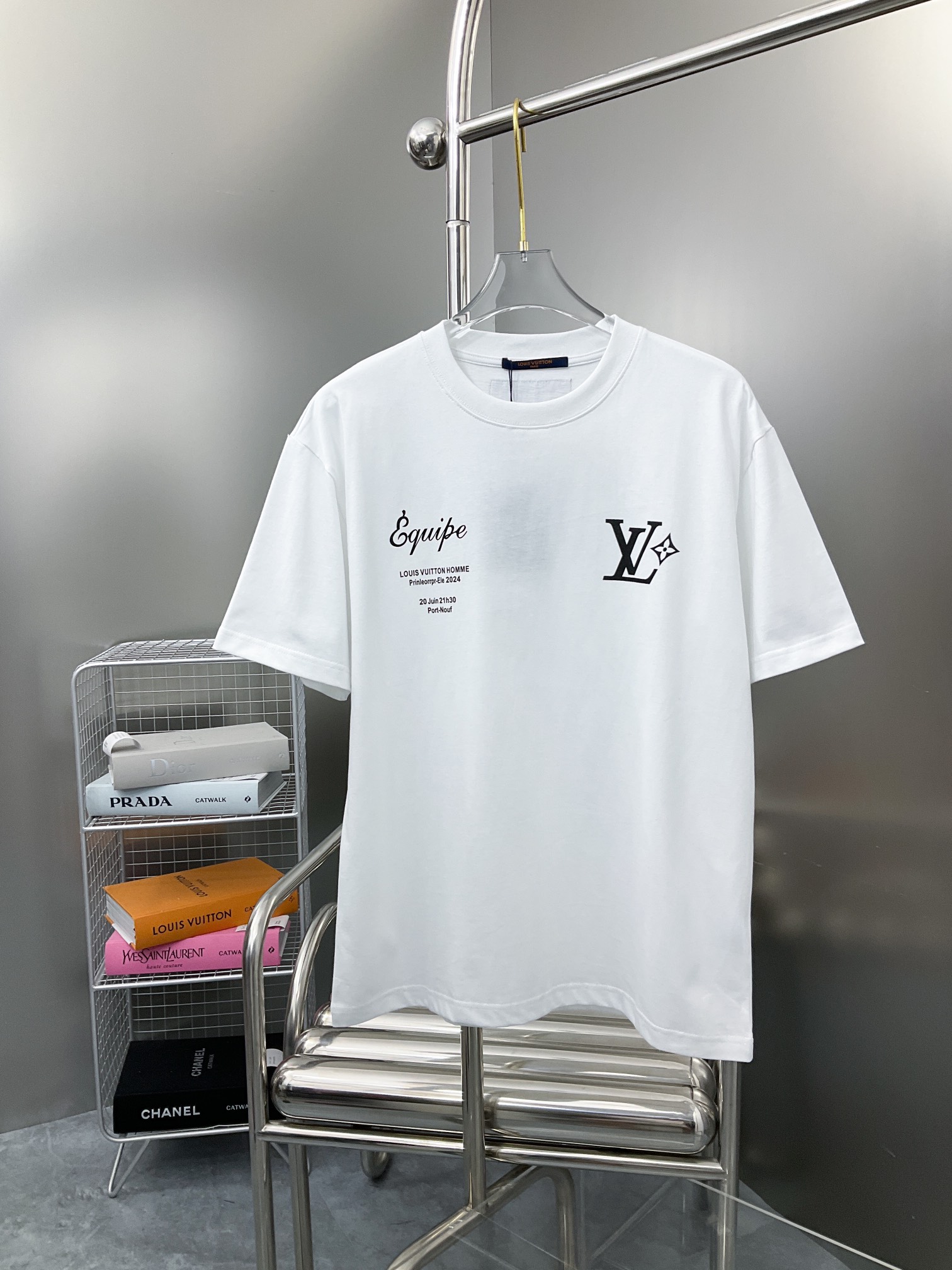 Louis Vuitton Abbigliamento T-Shirt REPLICA DESIGNER
 Stampa Unisex Cotone Collezione Autunno/Inverno Maniche corte