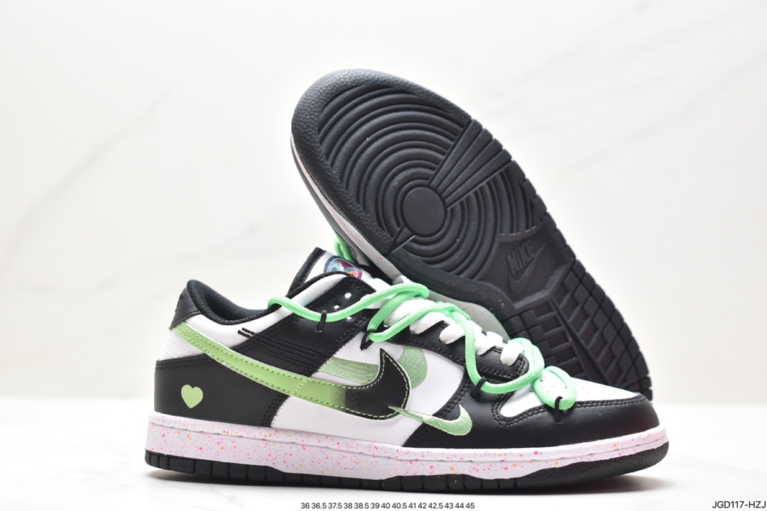 NK SB Dunk Low”Green/Beige“绑绳解构风 板鞋 DD1391-002