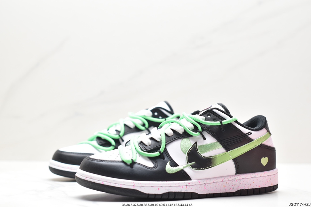 NK SB Dunk Low”Green/Beige“绑绳解构风 板鞋 DD1391-002