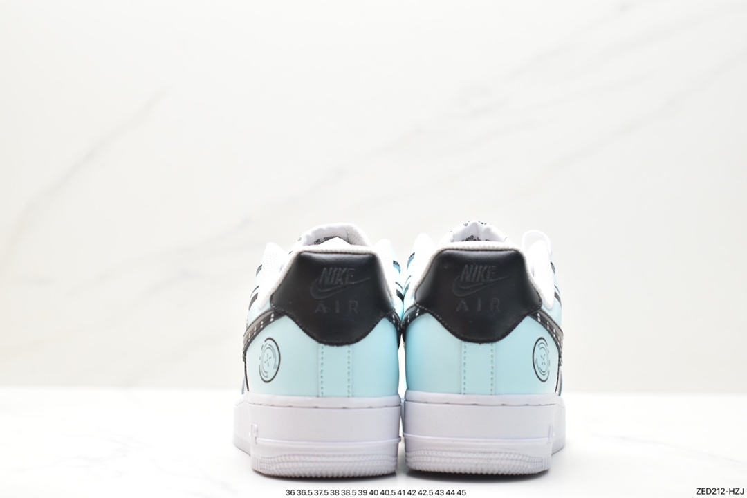 Official hot-selling customized two-dimensional theme Nike Air Force 1 Low'07 Black Diamond NY7569-123