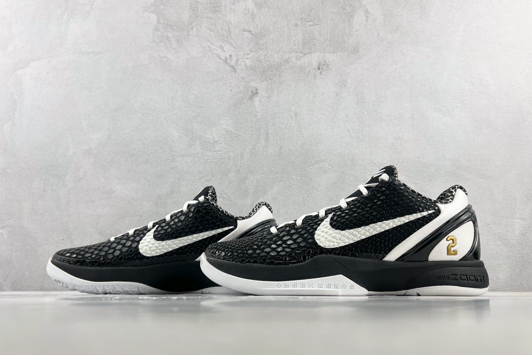 Nike Zoom Kobe 6 Protro ”Mambacita Sweet 16” GiGi Mamba Foundation Black and White CW2190-002