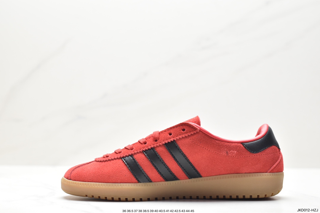 Adidas Originals Bermuda suede non-slip wear-resistant lightweight low-top sneakers AQ1047