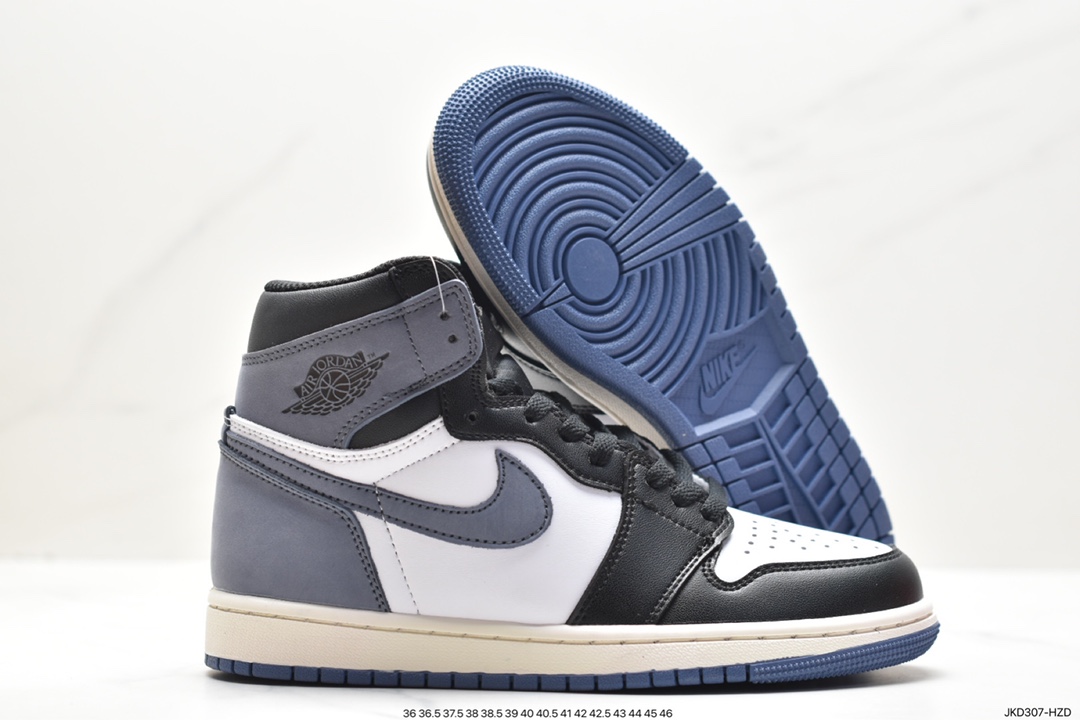 耐克Nike Air Jordan 1 Retro High OG”Black/White“AJ1代篮球鞋 555088-032