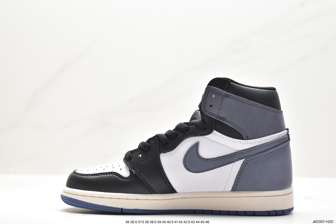 耐克Nike Air Jordan 1 Retro High OG”Black/White“AJ1代篮球鞋 555088-032