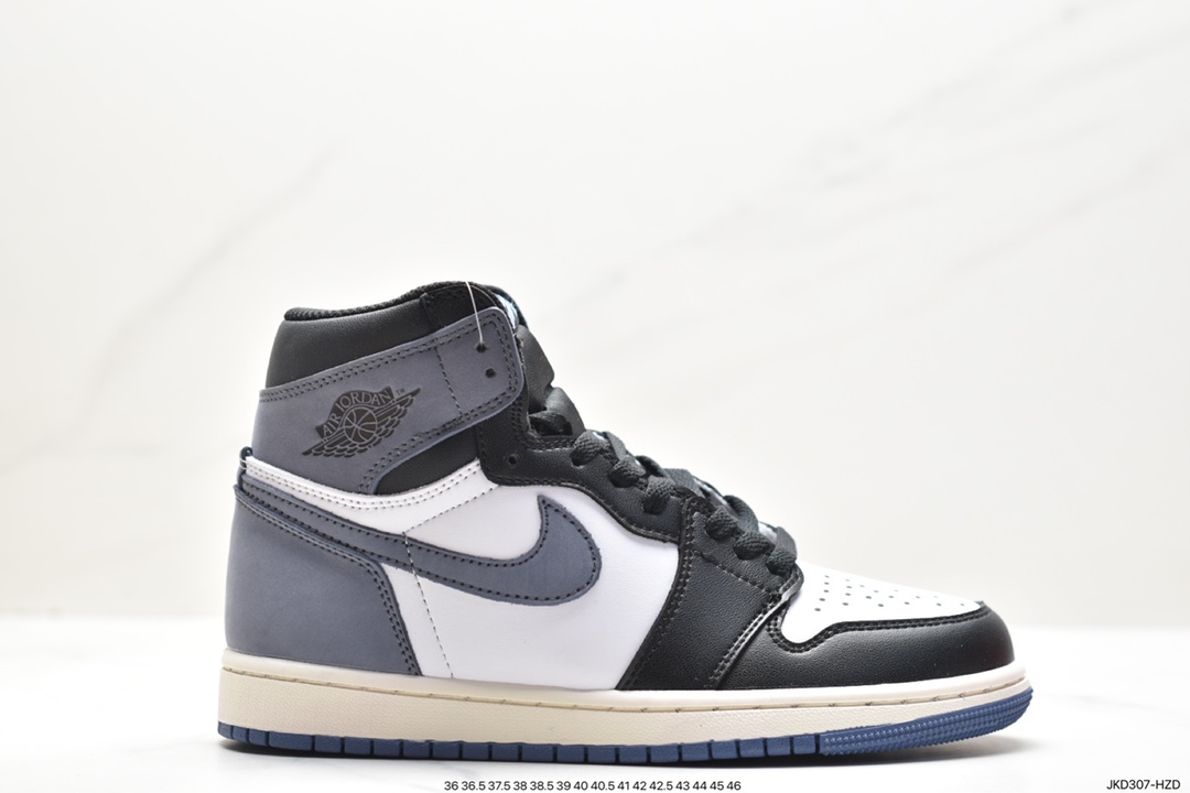 耐克Nike Air Jordan 1 Retro High OG”Black/White“AJ1代篮球鞋 555088-032