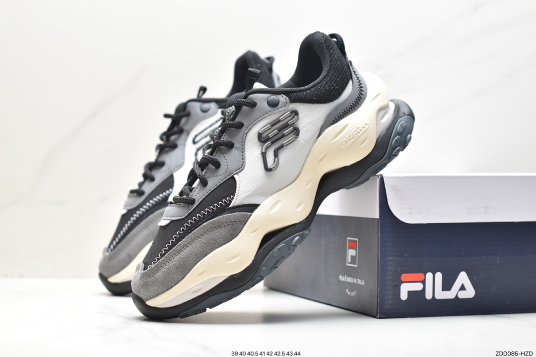 230 Fila Fusion Bianco 2 斐乐潮牌减震防滑耐磨休闲厚底老爹鞋 T12W311103ALA