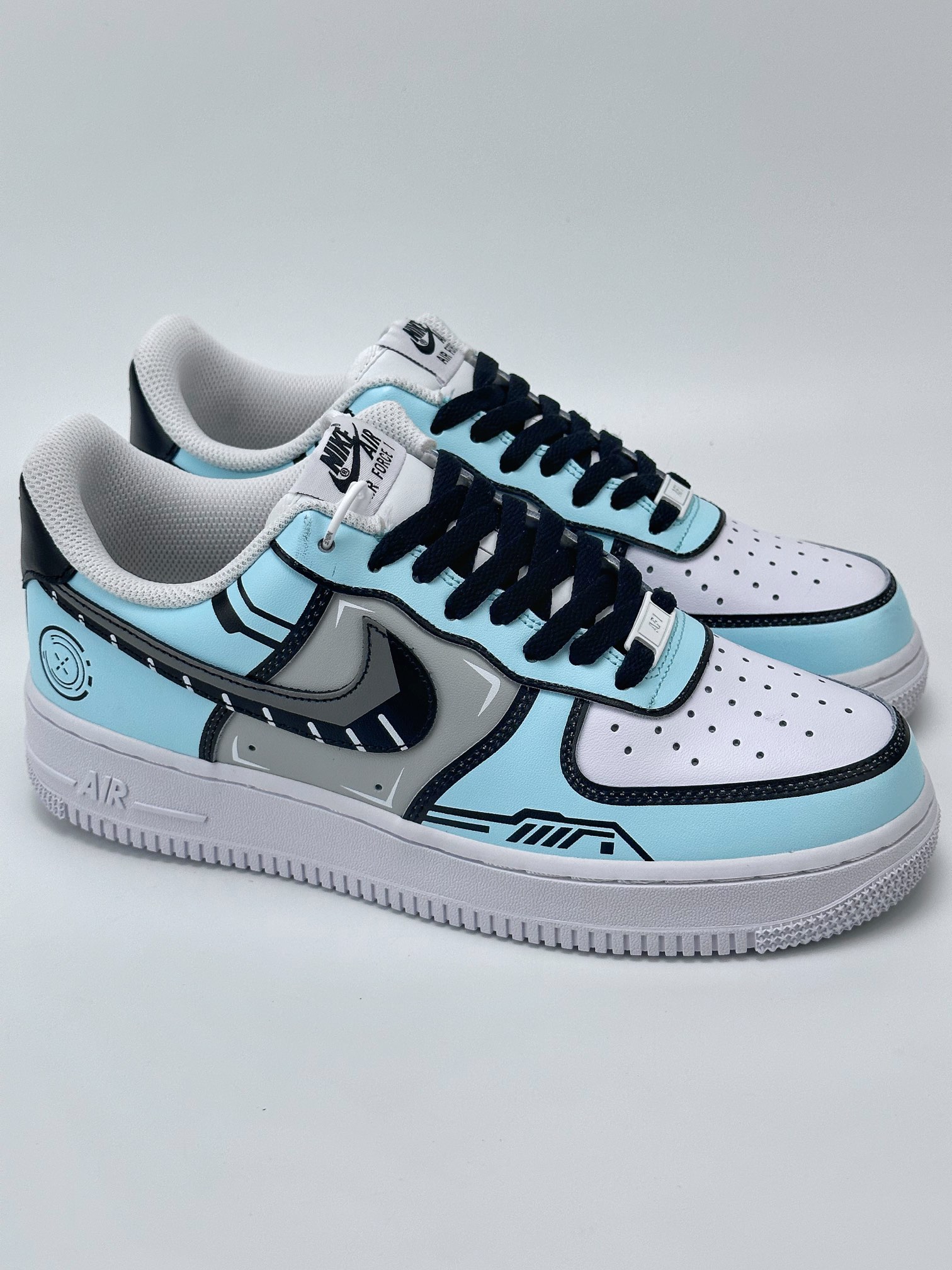 Nike Air Force 1 Low 07 Mint Green Chambord Punk Print NY7569-123