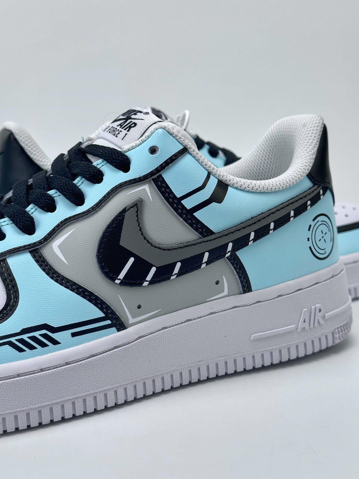 Nike Air Force 1 Low 07 Mint Green Chambord Punk Print NY7569-123