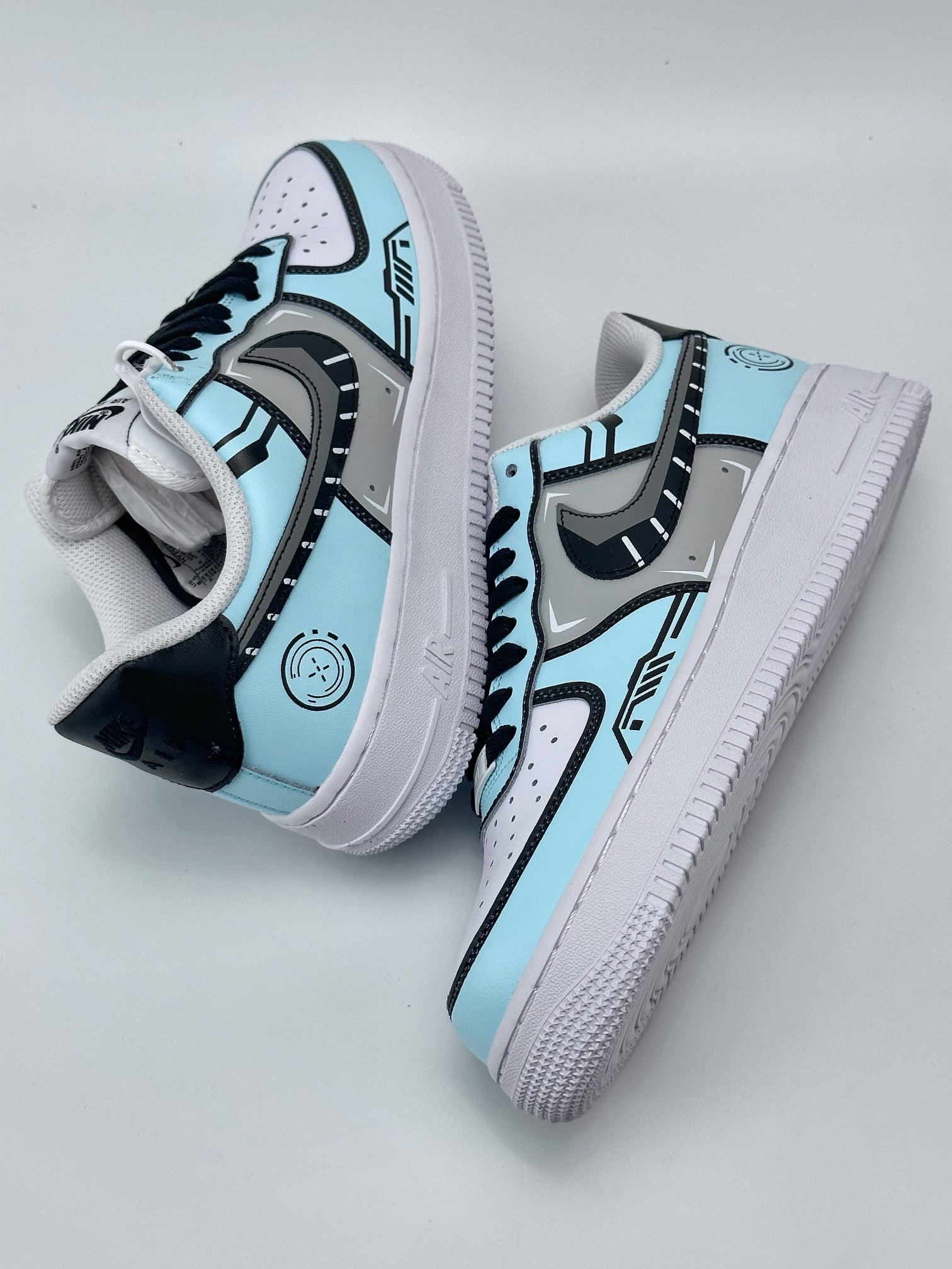 Nike Air Force 1 Low 07 Mint Green Chambord Punk Print NY7569-123