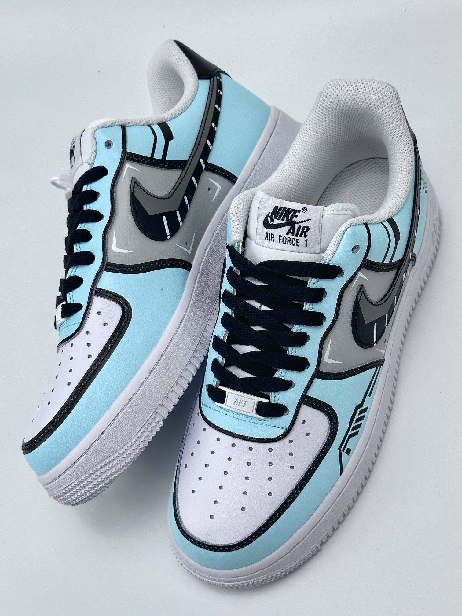 Nike Air Force 1 Low 07 Mint Green Chambord Punk Print NY7569-123