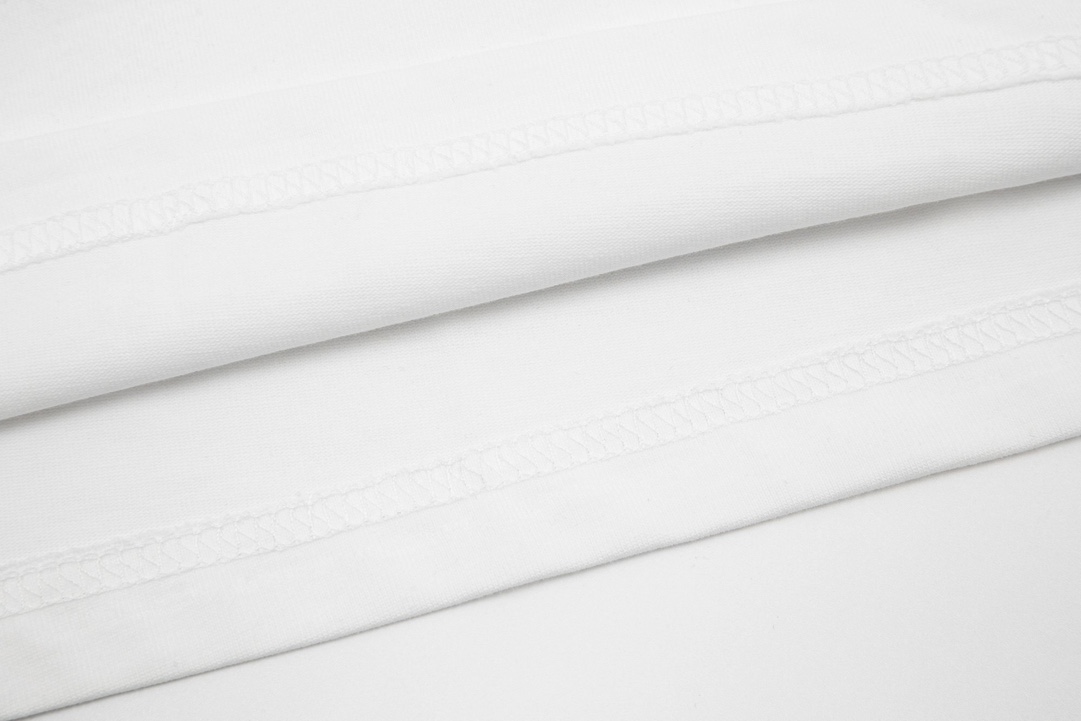 Louis vuitton/路易威登 菲董联名音乐节主题限定字母短袖T恤 白色