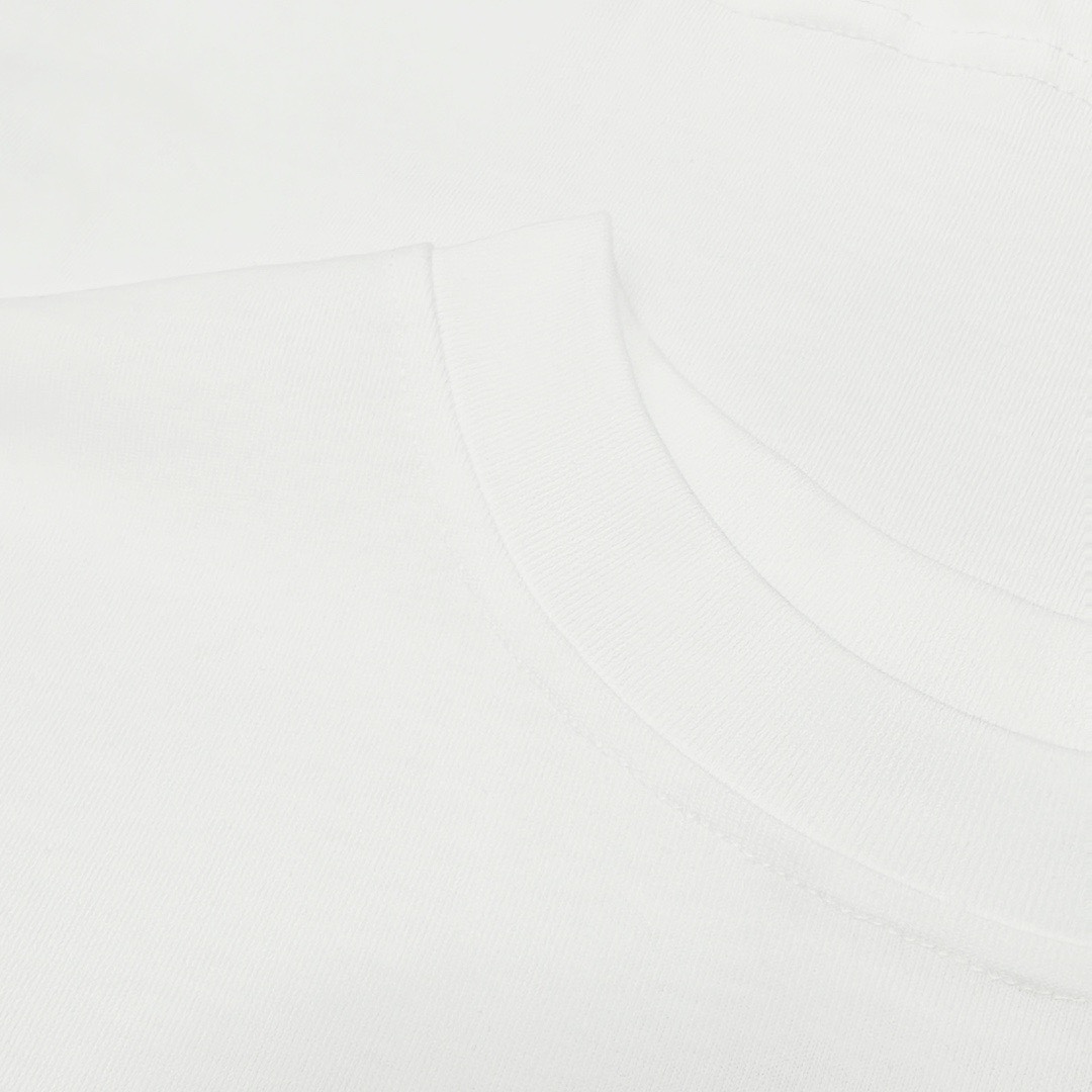 Louis vuitton/路易威登 菲董联名音乐节主题限定字母短袖T恤 白色