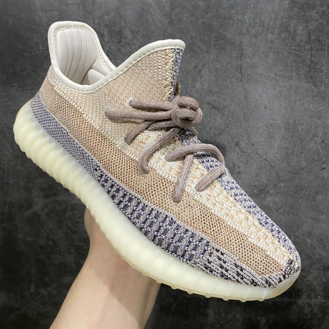 纯原版本Yeezy350V2AshPesrl灰珍珠GY7658市场第一梯队高端零售首选品质不翻车原鞋原厂