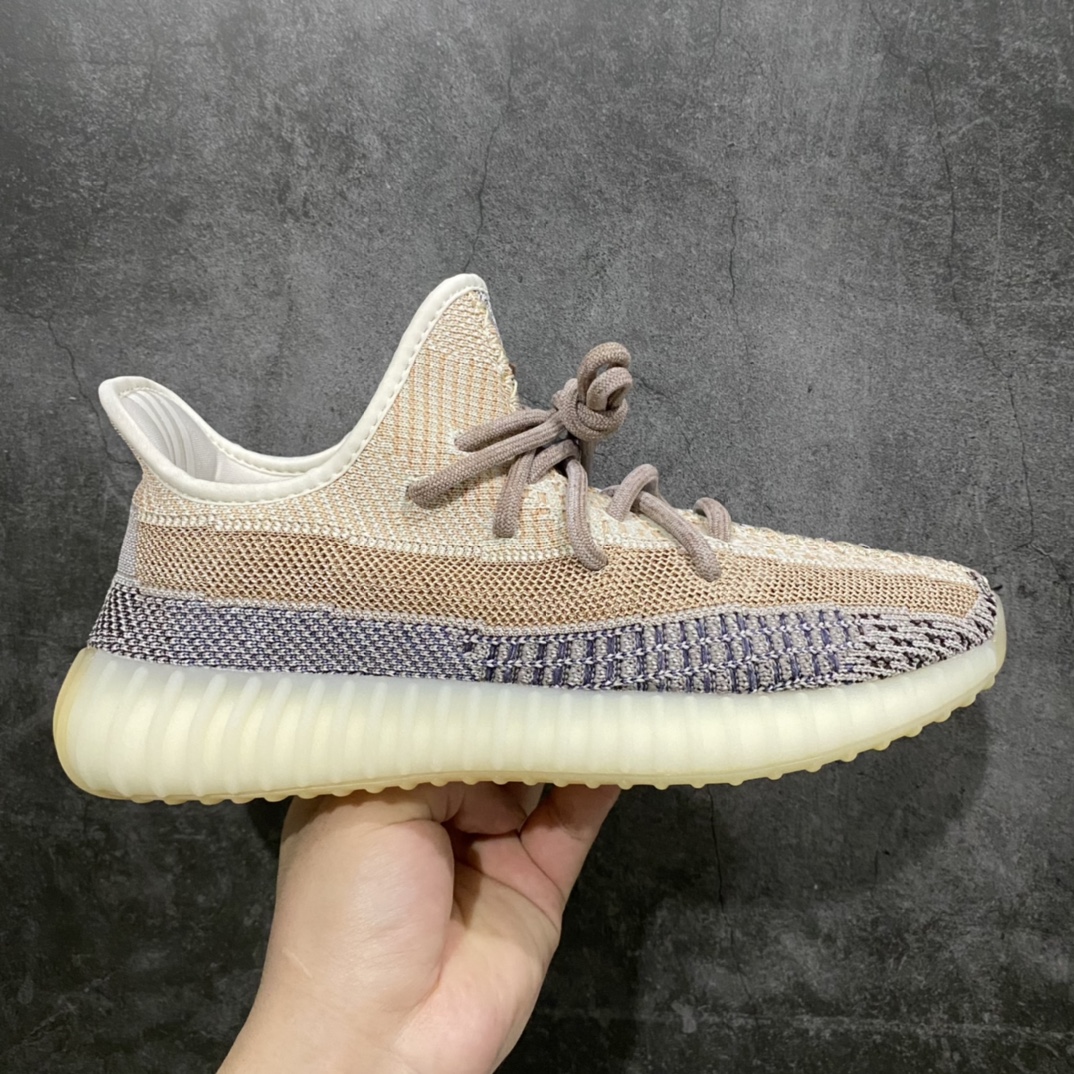 纯原版本Yeezy350V2AshPesrl灰珍珠GY7658市场第一梯队高端零售首选品质不翻车原鞋原厂