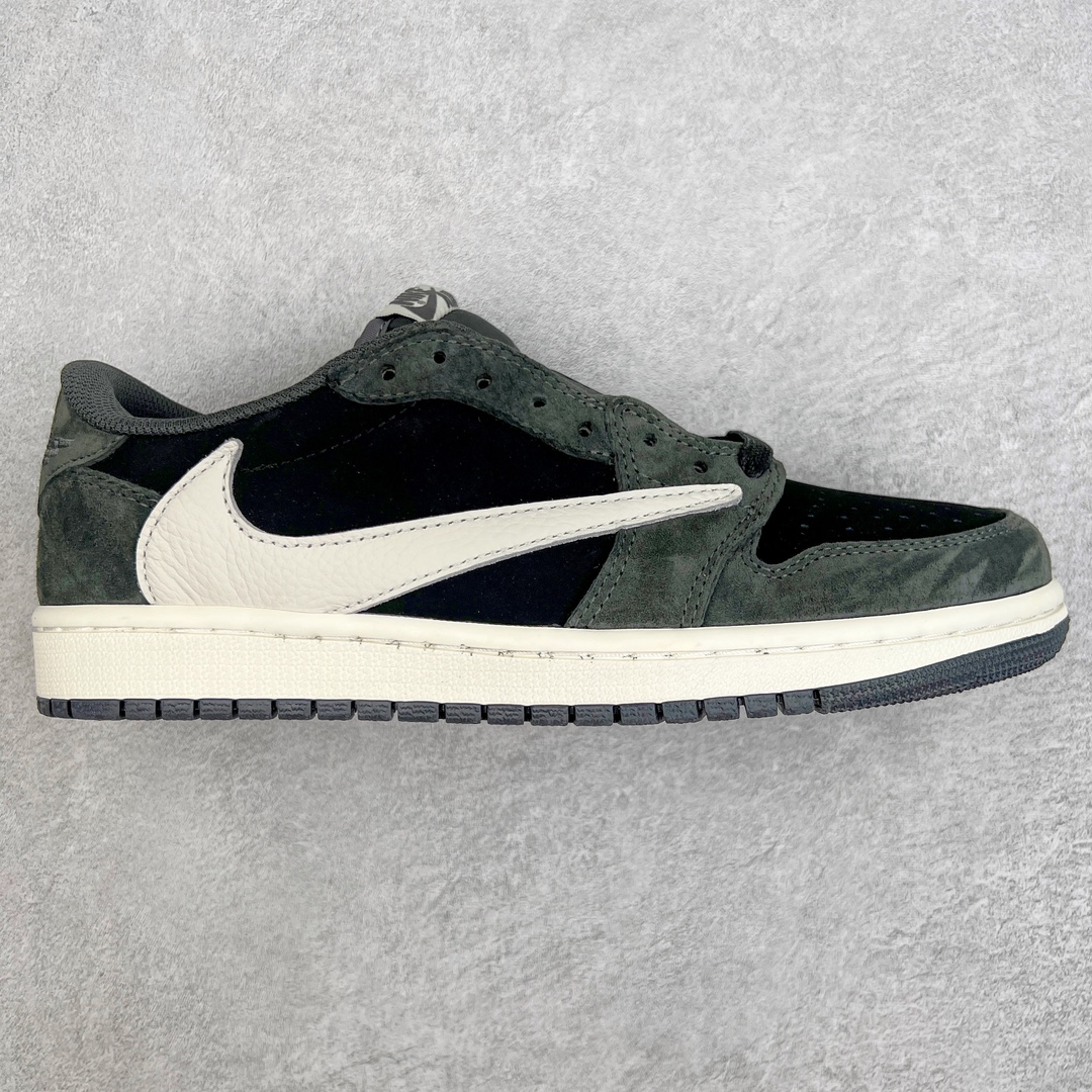 图片[9]-＃KZ神版莞产 Travis Scott x Air Jordan AJ1 Low OG SP TS联名倒钩低帮 全系列配色 外贸特供批次 新配色不断更新开发 市场中端王者 全套原纸板楦头开发 确保原汁原味 完美呈现一代版型 一比一鞋头弧度高度鞋身弧度 此版本只针对中端市场 细节品控鞋型随意秒杀市面同价位 鞋型完美 不臃肿别扭 头层皮料加持 用料绝不含糊 进口玻璃冲刀皮料裁剪零毛边 电脑针车工艺 超高鞋面清洁度 最高QC检验标准 控制溢胶瑕疵 原盒原配 飞翼3D高频深度立体 工艺方面大到整体鞋型 漏斗收腰 底线拉帮 LOGO立体程度 小到针眼排布 载片对称 冲孔效果 鞋标规范 鞋垫背胶等等 无一不是口碑收割 每双都是一个回头客 尺码：36 36.5 37.5 38 38.5 39 40 40.5 41 42 42.5 43 44 44.5 45 46 47.5-选品中心