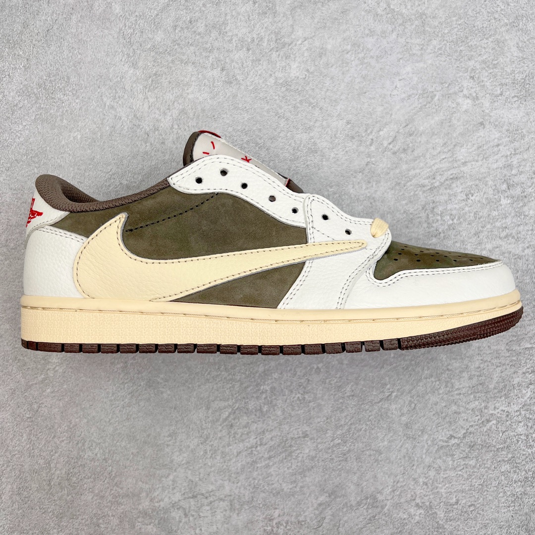 图片[2]-＃KZ神版莞产 Travis Scott x Air Jordan AJ1 Low OG SP TS联名倒钩低帮 全系列配色 外贸特供批次 新配色不断更新开发 市场中端王者 全套原纸板楦头开发 确保原汁原味 完美呈现一代版型 一比一鞋头弧度高度鞋身弧度 此版本只针对中端市场 细节品控鞋型随意秒杀市面同价位 鞋型完美 不臃肿别扭 头层皮料加持 用料绝不含糊 进口玻璃冲刀皮料裁剪零毛边 电脑针车工艺 超高鞋面清洁度 最高QC检验标准 控制溢胶瑕疵 原盒原配 飞翼3D高频深度立体 工艺方面大到整体鞋型 漏斗收腰 底线拉帮 LOGO立体程度 小到针眼排布 载片对称 冲孔效果 鞋标规范 鞋垫背胶等等 无一不是口碑收割 每双都是一个回头客 尺码：36 36.5 37.5 38 38.5 39 40 40.5 41 42 42.5 43 44 44.5 45 46 47.5-选品中心