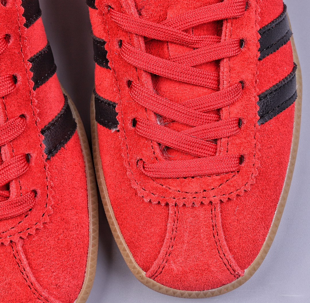 Adidas Originals Bermuda suede non-slip wear-resistant lightweight low-top sneakers AQ1047