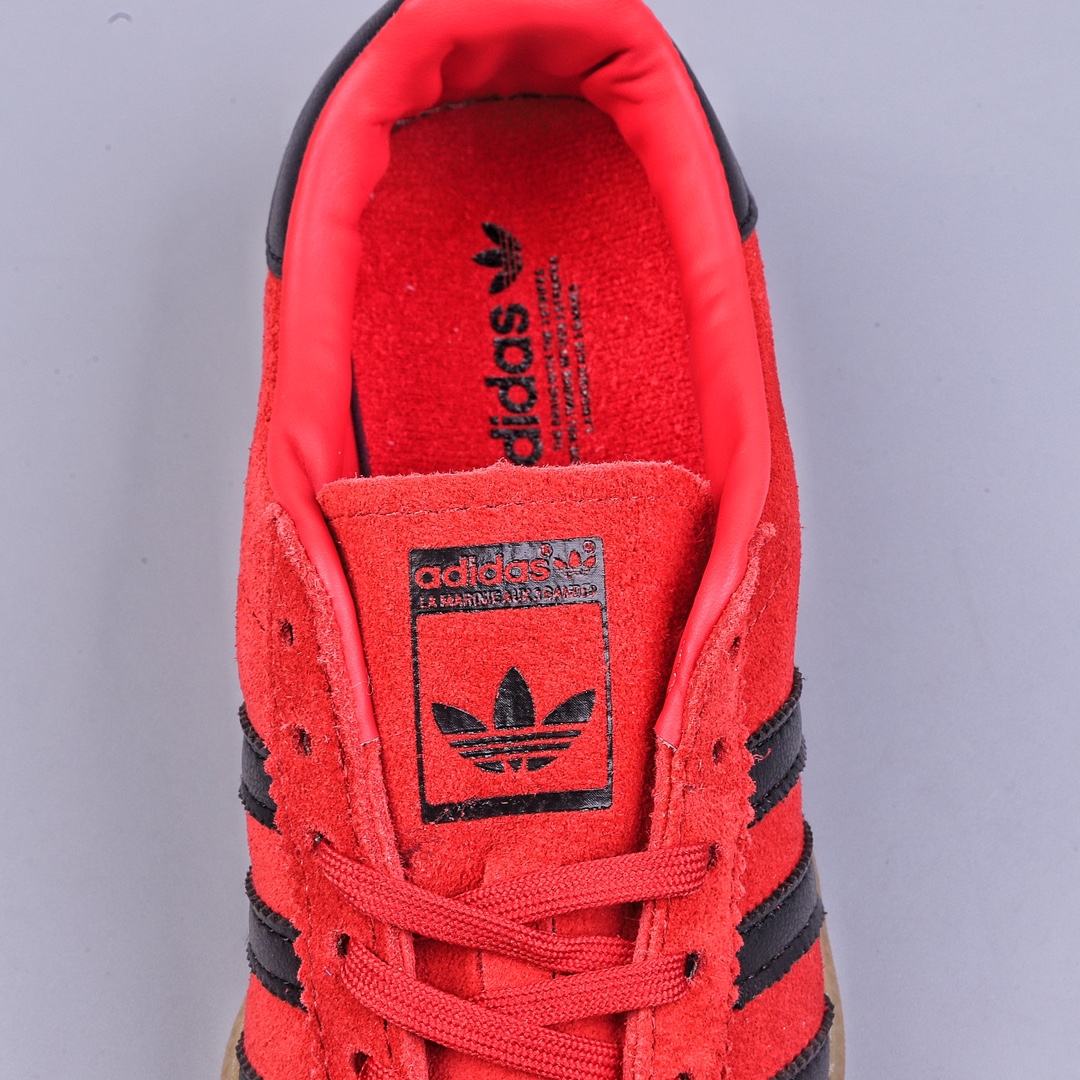 Adidas Originals Bermuda suede non-slip wear-resistant lightweight low-top sneakers AQ1047