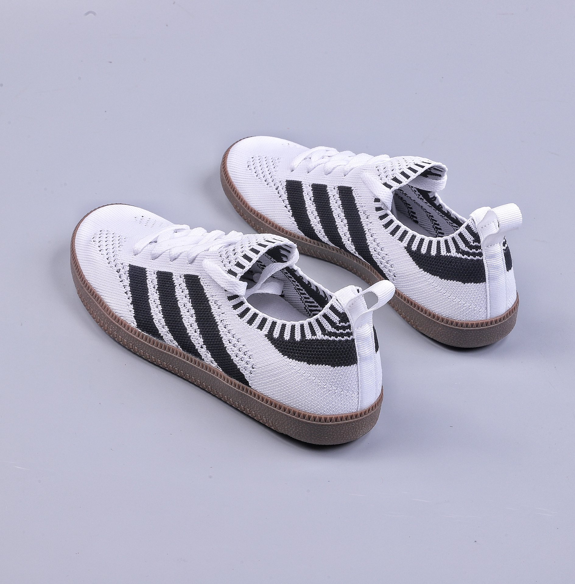 R Ad Samba ”Primeknit Sock” CQ2217 Adidas knitted trefoil casual sneakers